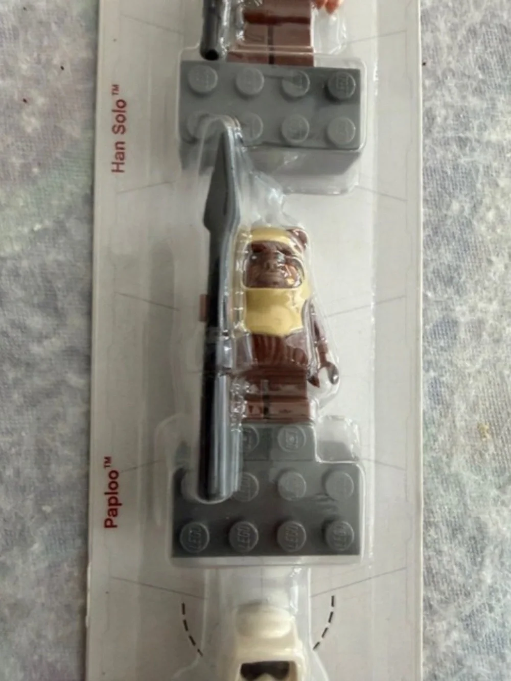 852845 STAR WARS MAGNETS 3 pack Han Solo Paploo Ewok Scout Trooper lego NEW